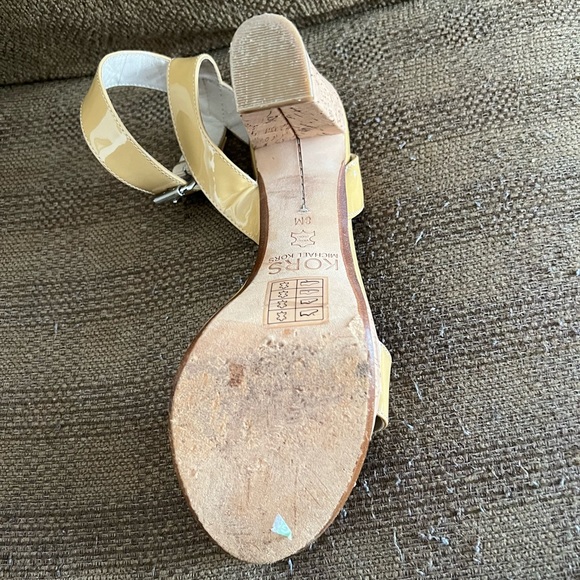 Michael kors gorgeous cork heel size 8 in great condition - Picture 10 of 16